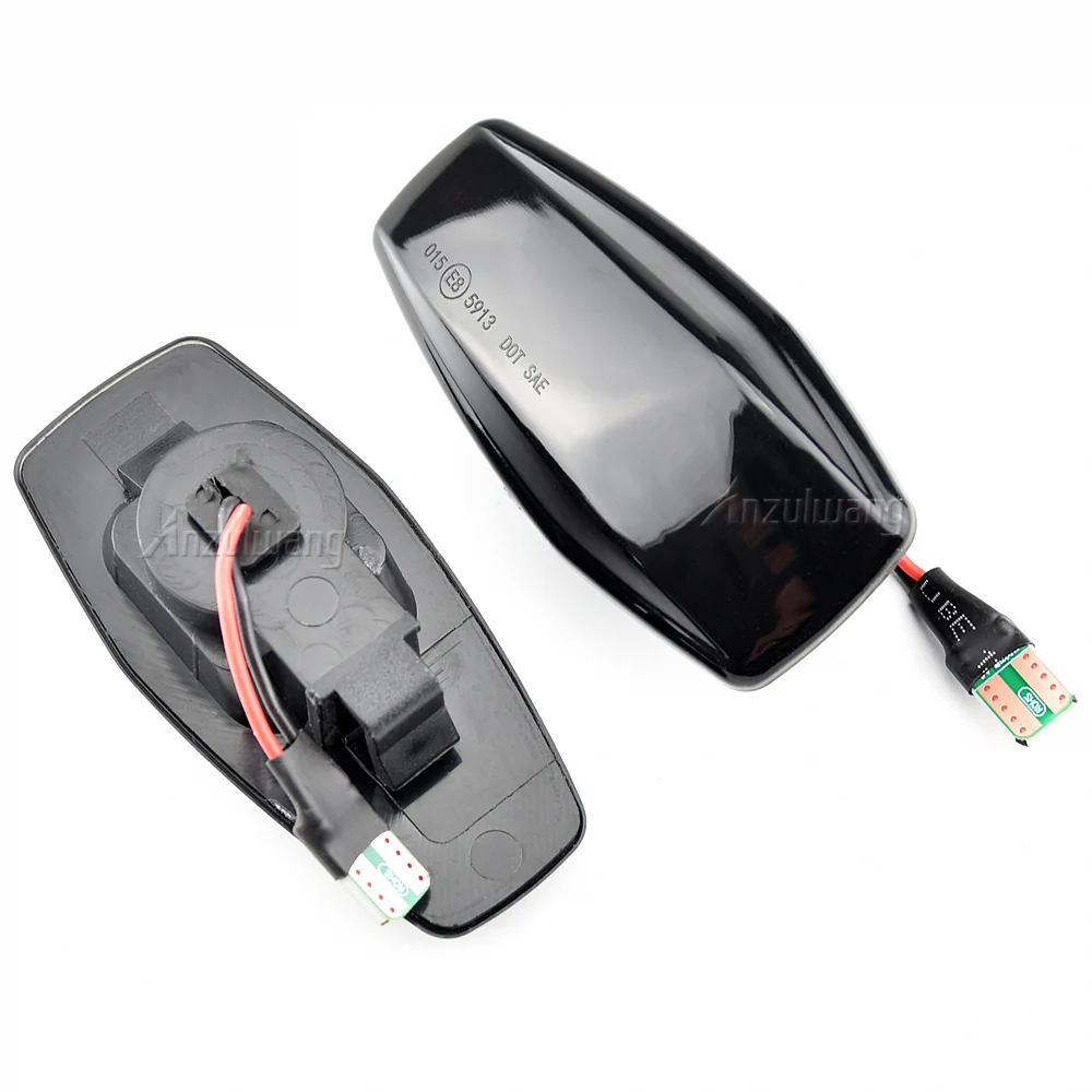 2pcs Dynamic Blinker Indicator LED Turn Signal Light Side Marker Lamp For Hyundai Matrix (FC) Terracan (HP) Getz (TB)