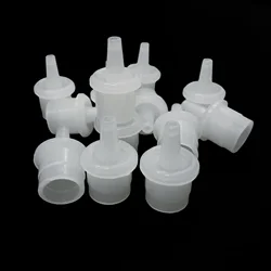 20/50/100pcs Eyelashes Adhesive Glue Cap Universal Eyelash Glue Replacement Bottle Mouth Head Glue Anti-Blocking Caps
