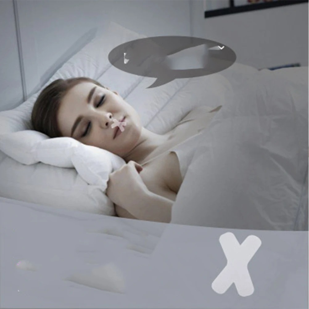 

45pcs Anti Snore Stickers Comfortable Mouth Tape for Sleep Snoring Accessories Stickers Somniloquist