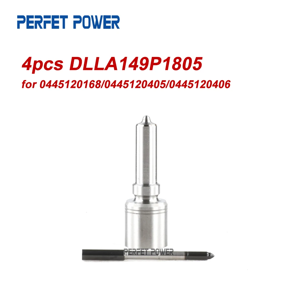 

4pcs DLLA149P1805 0433172099 Diesel Nozzle for 0445120168, 0445120405, 0445120406 Fuel Injector China Made New