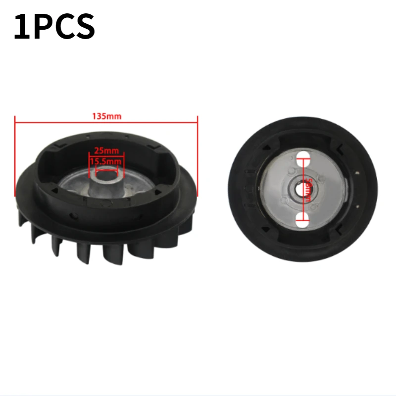 

1PCS petrol generator parts petrol generator plastic flywheel ET950 650W 500W 850W