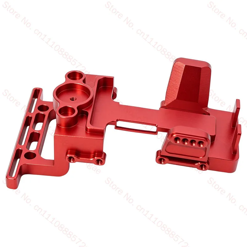 MJX 1/18 H18P Remote control off-road vehicle metal upgrade accessories aluminum alloy Front and rear suspension brackets Rc