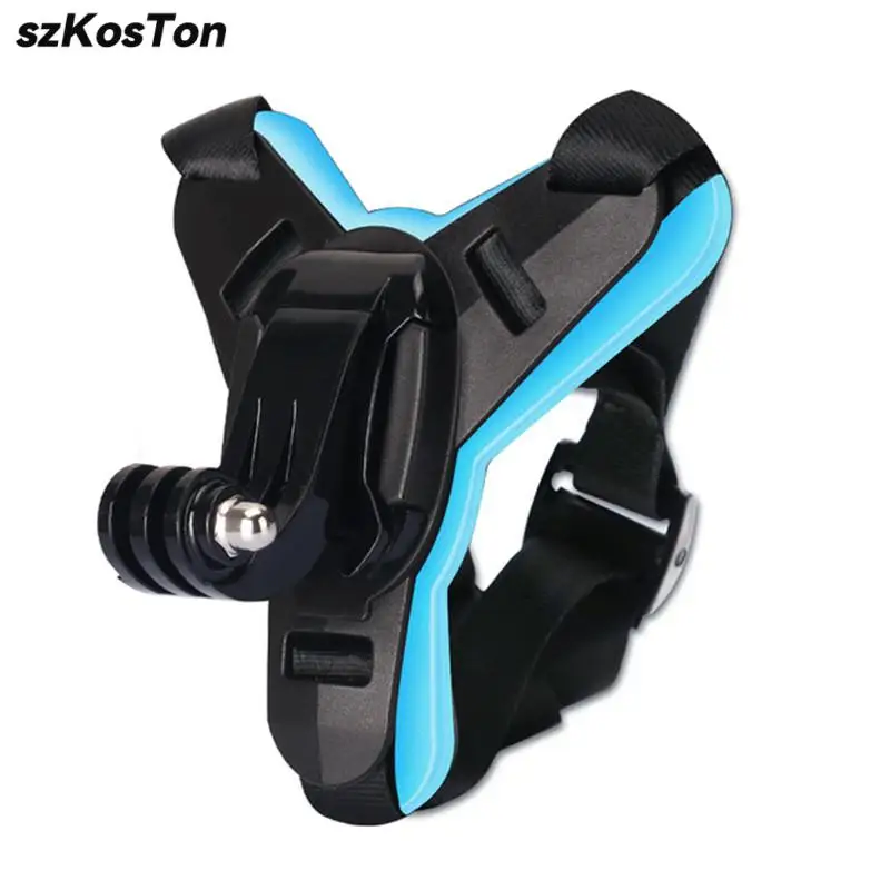 

Motorcycle Helmet Mount Strap Flodable Front Chin Mount for GoPro 12 11 10 9 8 DJI Osmo Action 3 4 Insta360 X3 Go 3 Accessories