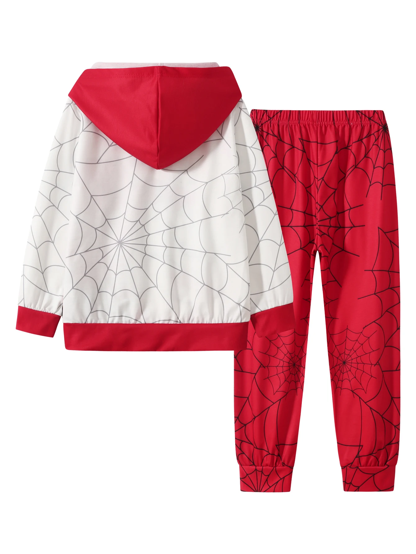 2 قطعة عيد الميلاد الأولاد الزي مقنعين البلوز فستان أطفال مع سروال داخلي كم طويل عادية مريحة ملابس الأطفال العصرية اللعب في الهواء الطلق S #2