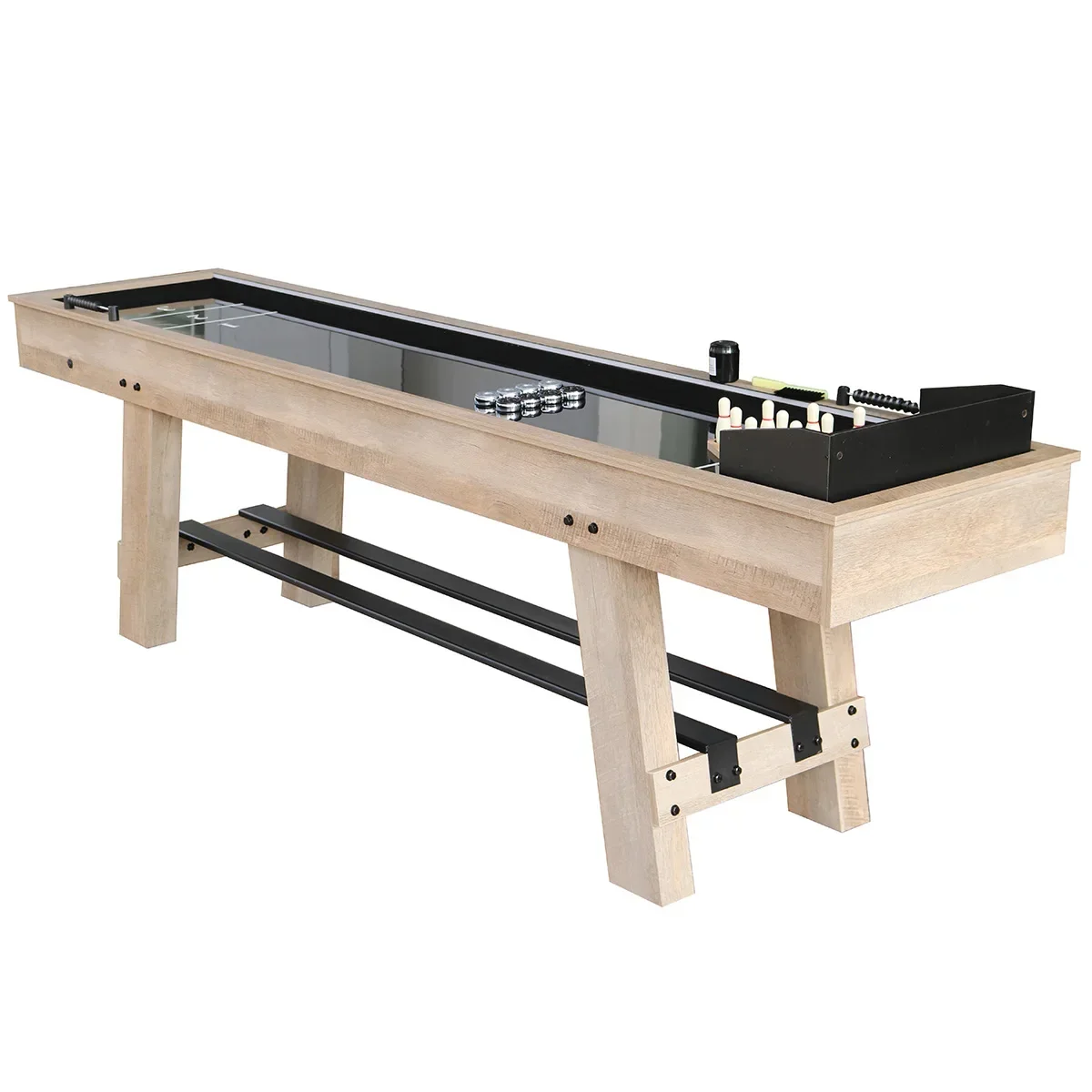 

Indoor Shuffleboard Game Table Customizable Design For Leisure Entertainment Sports Enthusiasts