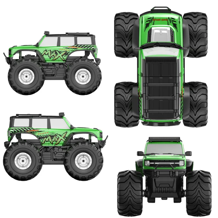1:18 Rc Auto 2.4ghz Tesla Mostro Anfibio Impermeabile Rc Auto Fuoristrada Veicolo Per Sabbia e Waterlong Range Ragazzi Regalo