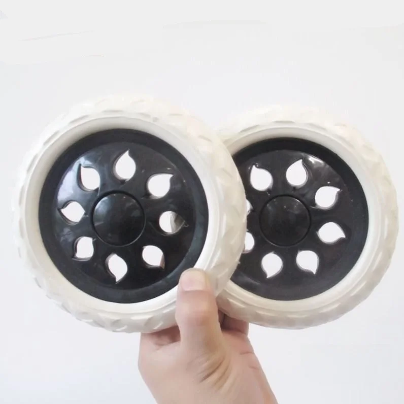 静音ショッピングカートホイール-小型プッシュカート-マーケットバスケット-手引きカート-アクセサリー-ステンレス鋼-プラスチック-生鮮食品の購入