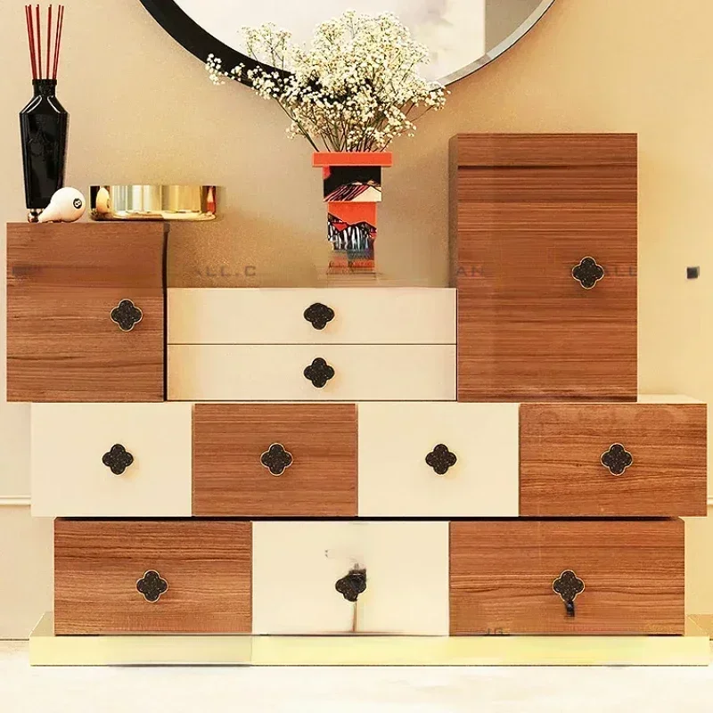 Irregular Free Combination Chest of Drawers Special-Shaped Creative Designer Model Stack Storage Display Cabinet Customization