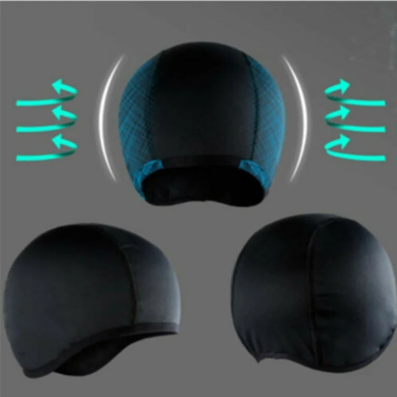 Cycling Cap Breathable Helmet Inner Summer Quick-drying Sweat Wicking Hat Men Women Motorcycle Balaclavas Sports Hat Cap