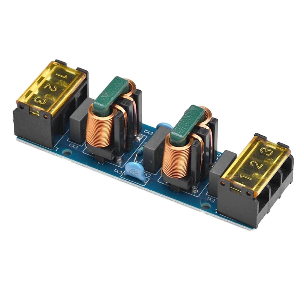 EMI Power Filter 50/60HZ 25A 110V 220V Low Pass EMI Filter Eectromagnetic Interference EMI Audio-Sound Decoder Amplifier
