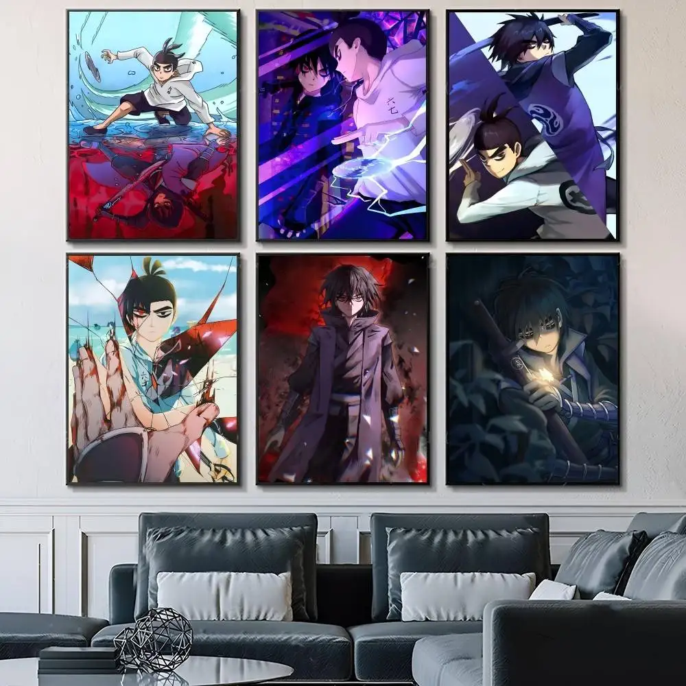 Anime Killer Seven Posters Fancy Wall Sticker for Living Room Bar Decoration Wall Decor