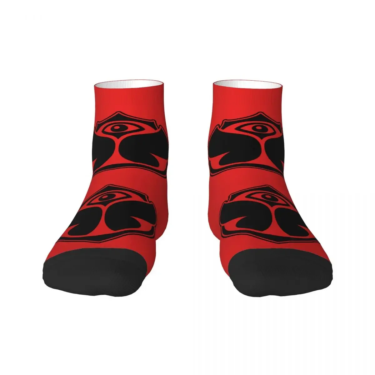 Mens Crew Socks Unisex Fun Belgian Electronic Dance Music Festival Spring Summer Autumn Winter Dress Socks