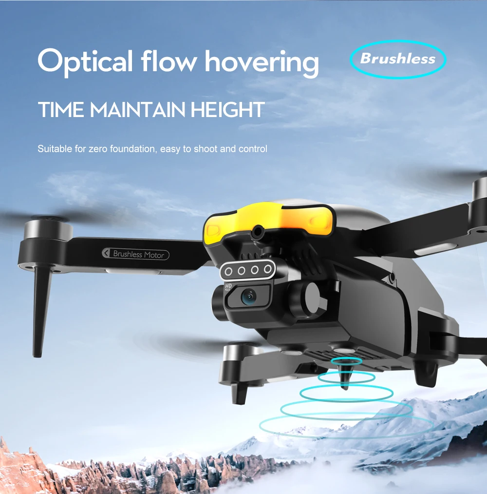 XT105 UAV Obstacle Avoidance Dual Servo HD Aerial Photography Quadcopter Optical Flow Brushless Motor RC Aircraft