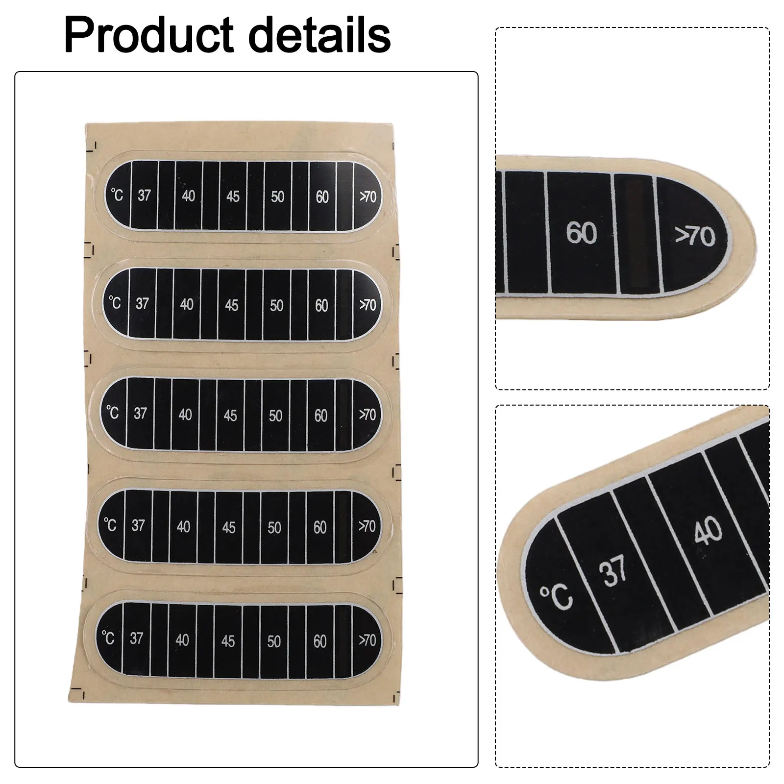 Hygrometers Thermometer Sticker Business Industrial 1/5pcs Coffee Temperature Color Changing Sticker Temperature