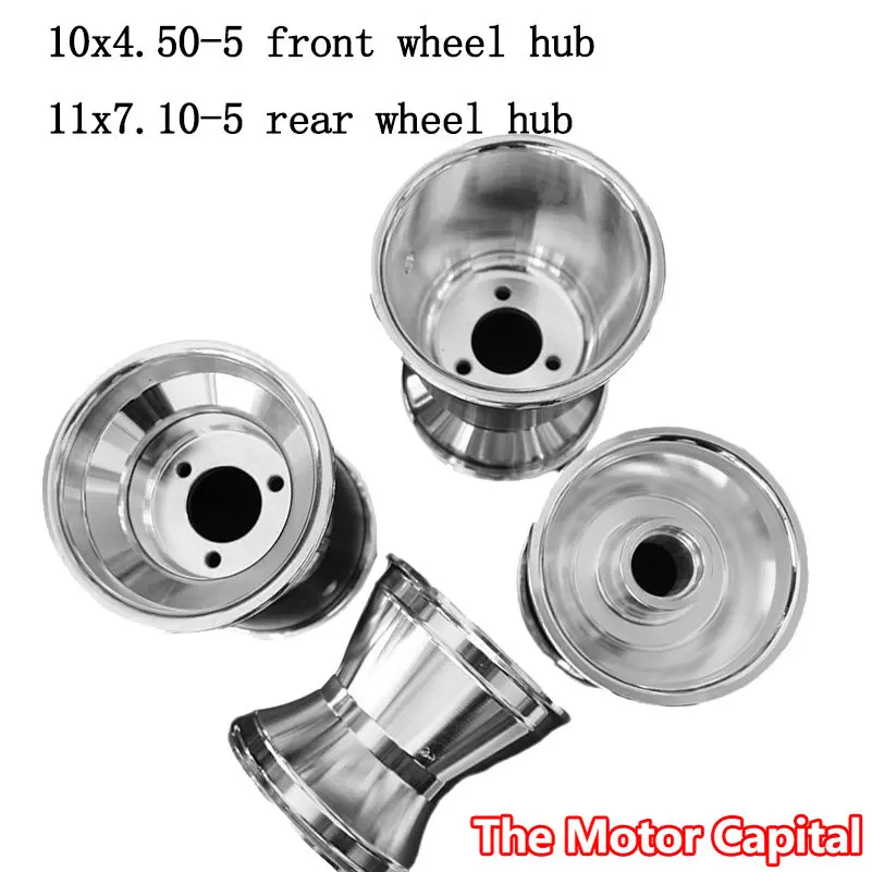 Kart 10x4.50-5 130mm front or 11x7.10-5 180mm rear wheel hub 5 inch Go-kart car 4  drift  Aluminium alloy rims