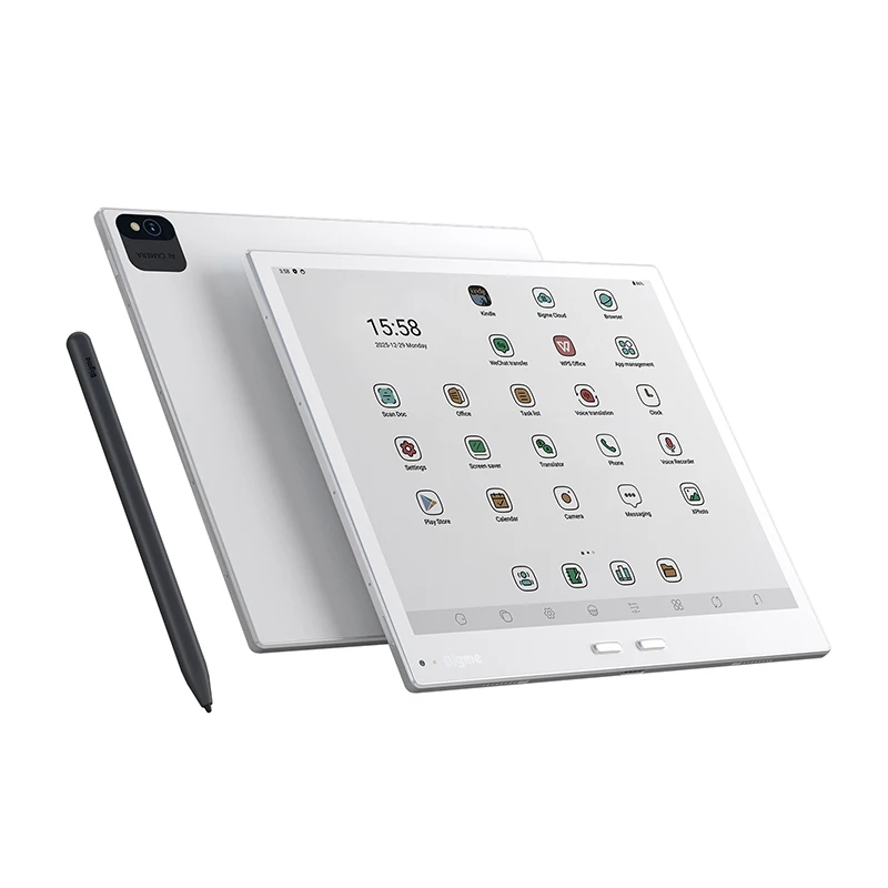 Bigme B10電子書籍リーダー、10.3インチカラーE-Inkスクリーン、デュアルカメラ、8+256GB、Android 14、ペーパーライクE-リーダー、4G通話対応、6900mAhバッテリー