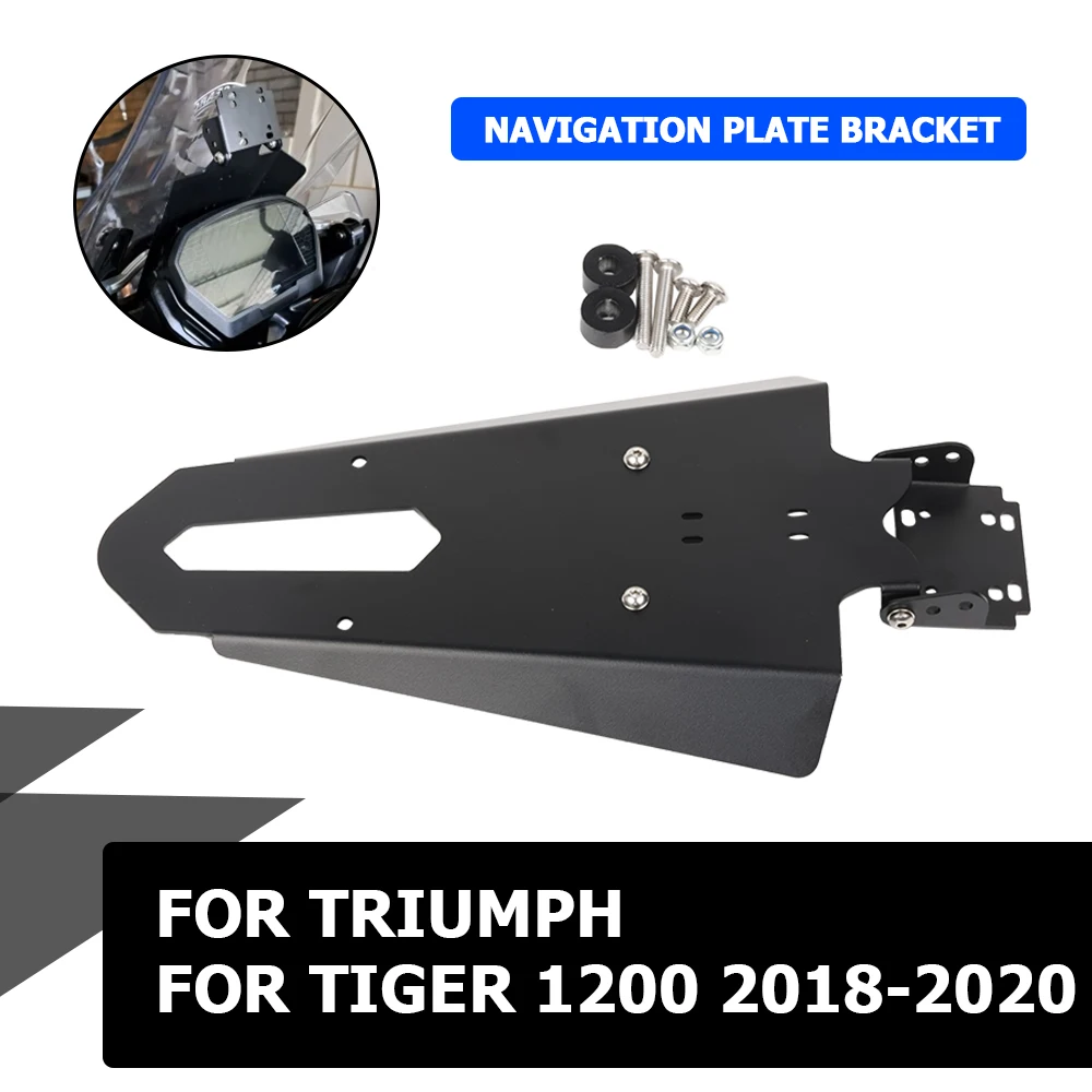 

Motorcycle Accessories Mobile Phone Stand Holder Support GPS Navigation Plate Bracket For Triumph Tiger 1200 Tiger1200 2019 2020