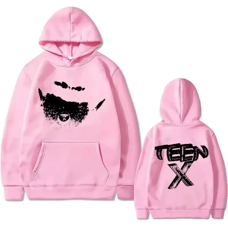 2025 otoño rapero Playboi Carti Sudadera con capucha estampada para hombres y mujeres de gran tamaño de moda Sudadera con capucha de algodón hombres ropa de calle Tops casual