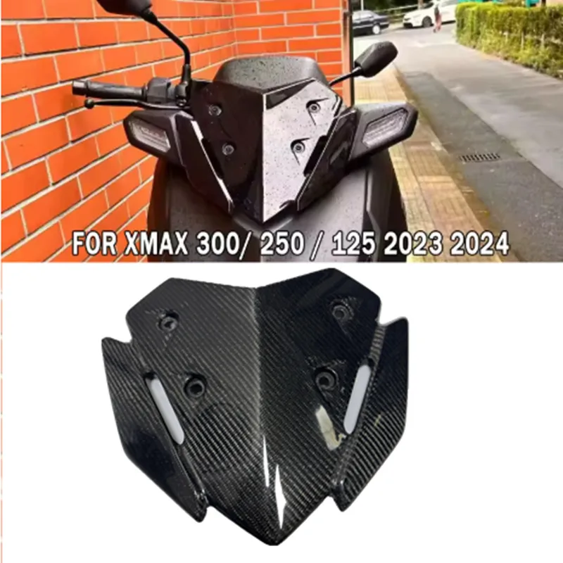 

For YAMAHA XMAX125 XMAX250 XMAX300 2023-2025 XMAX 300 Motorcycle Windshield Viser Visor Deflector WindScreen