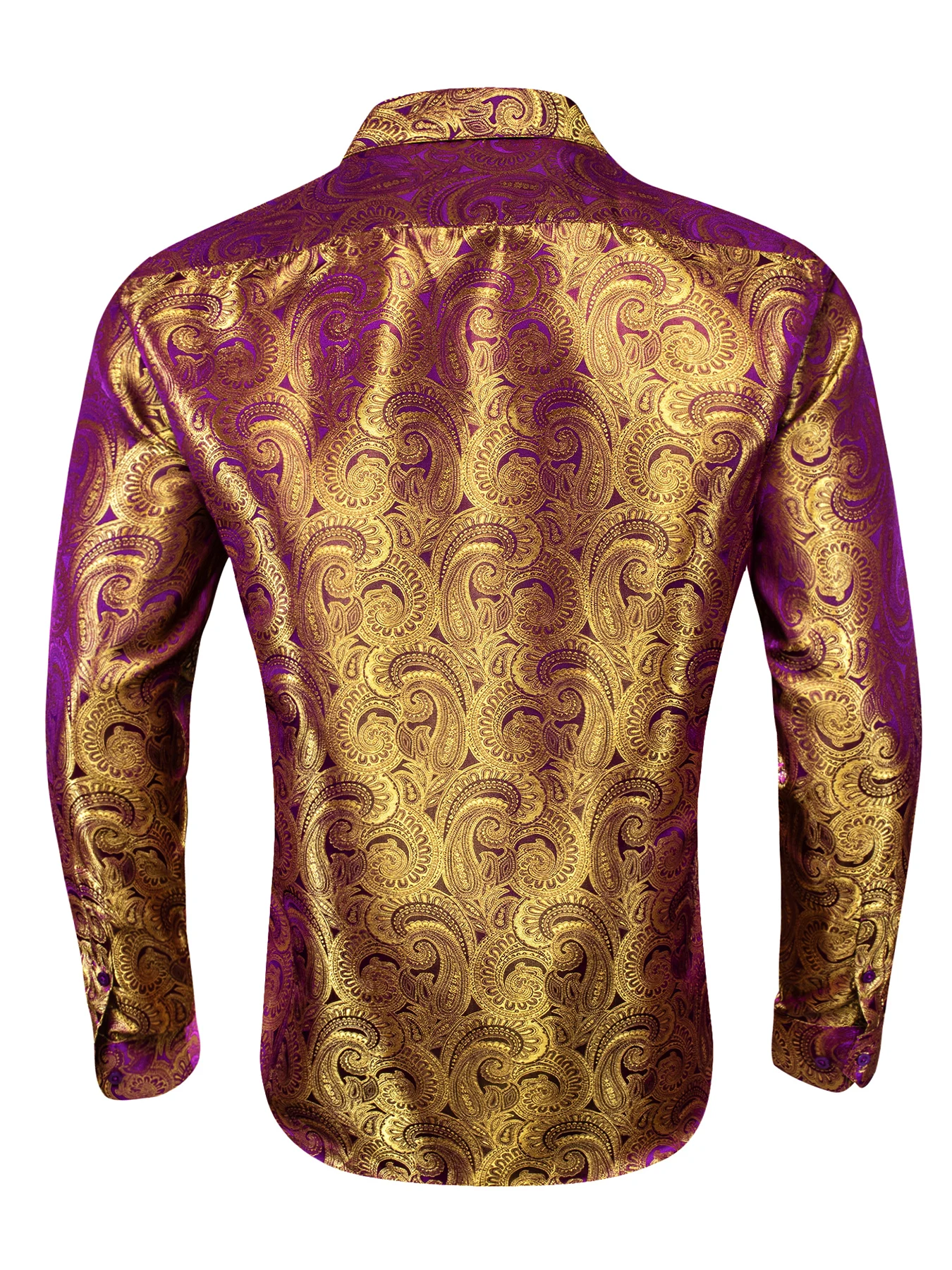 Men's Fashionable Casual Business Shirt with Iridescence Effect Casual Business Gatherings