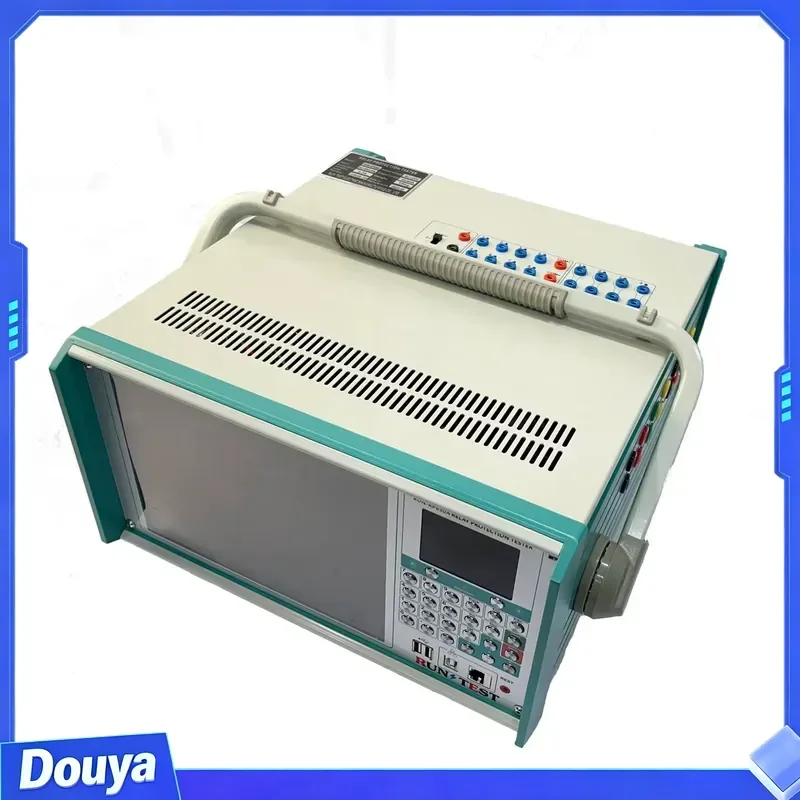 Hot Selling High Accuracy IP65 Protection Automatic 6 Phase Relay Protection Tester Secondary for Kit 1 Year