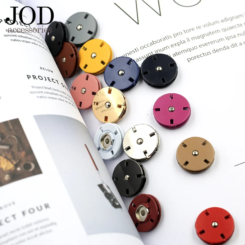 5pairs Metal Snap Button for Clothing Fasteners Press Buttons Stud Coat Sewing Clothes Accessories 10 12 15 18 21 23mm Colors