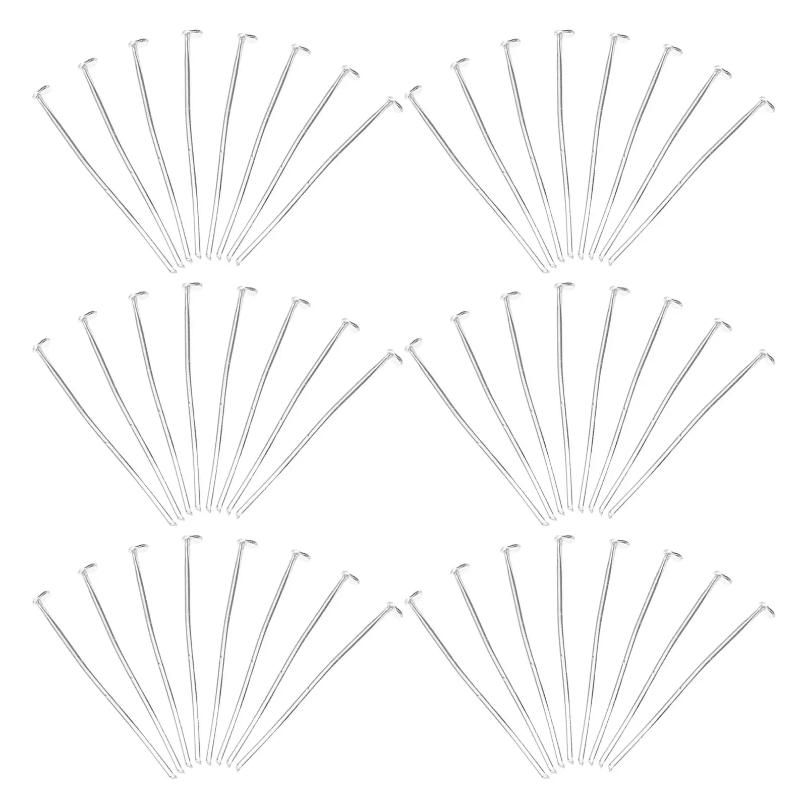 

800 шт. зажимов для крепления потолочных светильников, плоские Т-образные штифты для соединителей призм, запчасти для ремонта светоотражателей, зажимы-бабочки