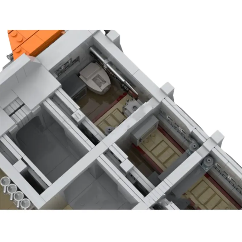 Spot MOC-243083 1583 pz FAI DA TE piccole particelle assemblate blocchi di costruzione puzzle giocattolo modello regalo set ornamenti