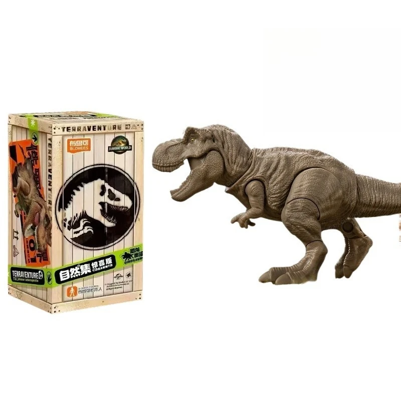 Nouveau Blokees série naturelle dinosaure jurassique blocs de construction figurine à collectionner cadeau