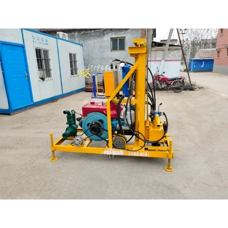 150M Truck Mounted Borehole Water Well Drilling Rig Machine YG Diesel Electric Lifting Small Water Well Drilling Rig Hydraulic