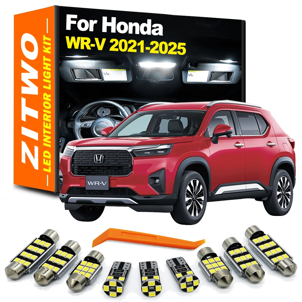 ZITWO ホンダWR-V 2021-2025 LEDインテリアライト 9個セット
