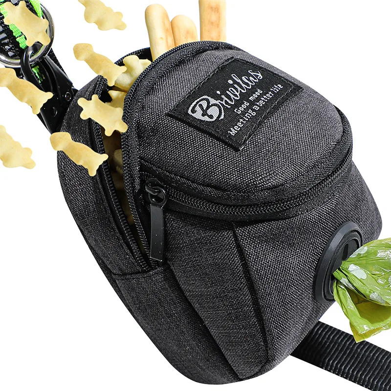 Portable Dog Training Treat Bag Outdoor Pet Dog Treat Pouch Puppy Snack Reward Waist Bag Dog Poop Bag Dog Carriers Bags