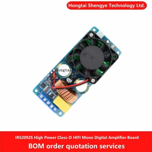 IRS2092S wysokiej mocy 500W klasie D wzmacniacz cyfrowy HIFI moduł tablicy Mono/Super LM3886