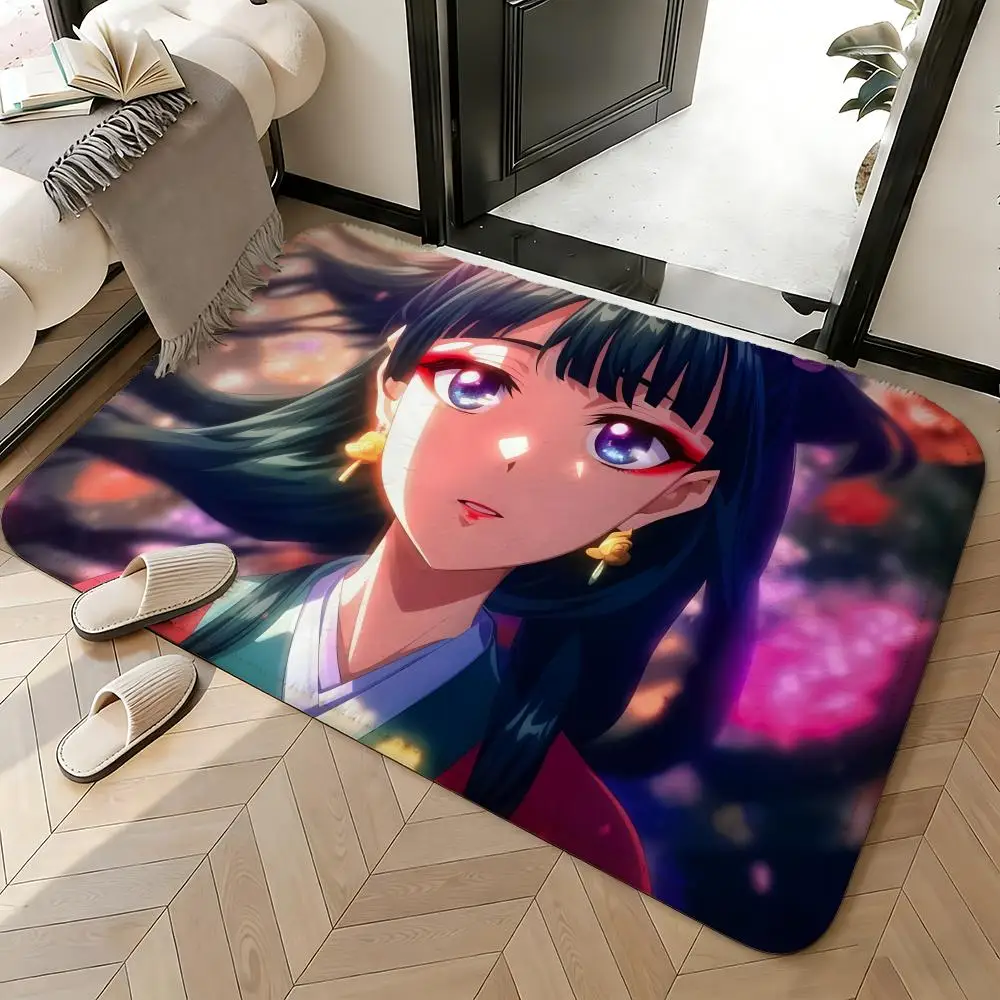 Soft Absorbent Non-Slip Rug Anime The Apothecary Diaries Floor Mat Home Decor Doormat Bedroom Floor Mat Shower Carpet