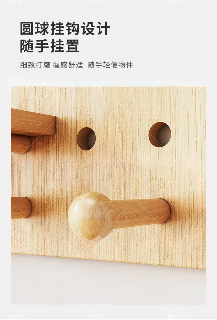 

Cave board shelf entrance living room decorative storage rack solid wood floor live broadcast background screen