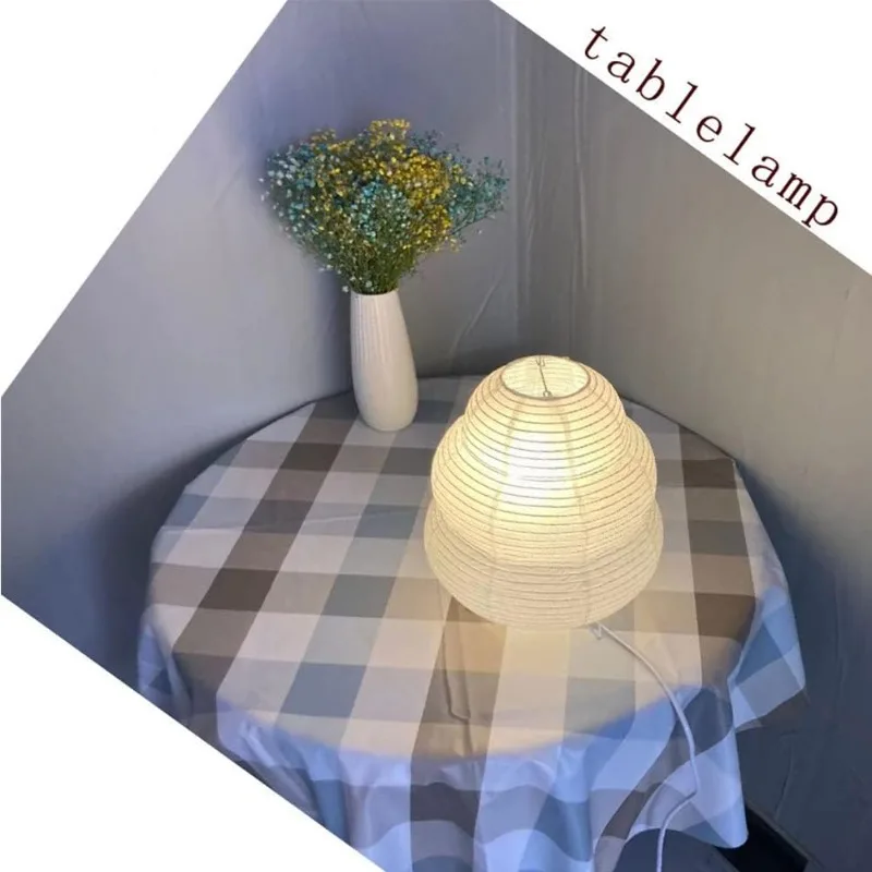 2 حزمة مصباح طاولة بجانب السرير من الورق ومصباح قائم من الكروم لتزيين غرفة المهرجانات ومصباح مكتبي منضدة #2