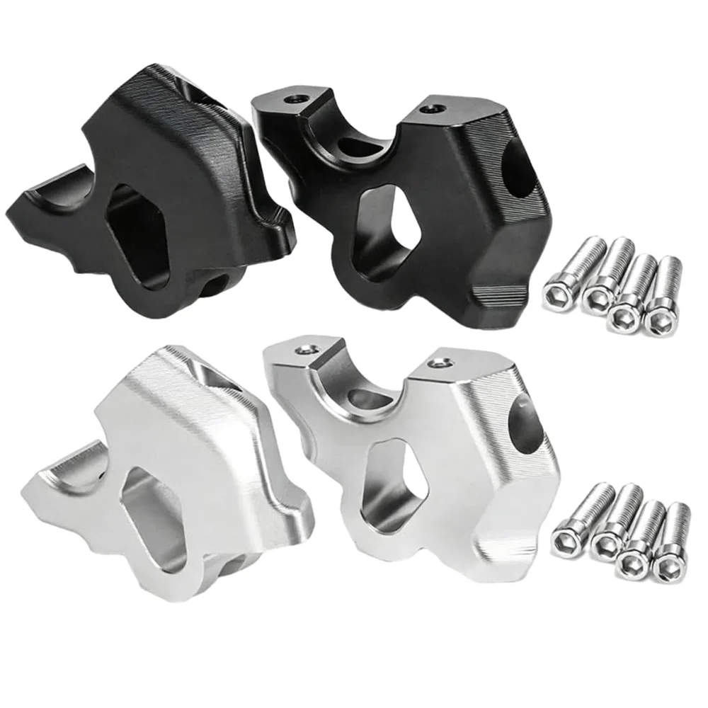 Motorcycle Handlebar Riser Drag Handle Bar Clamp Extend Height Up Back Adapter For BMW R1300GS R1300 GS Adventure 2024 2025