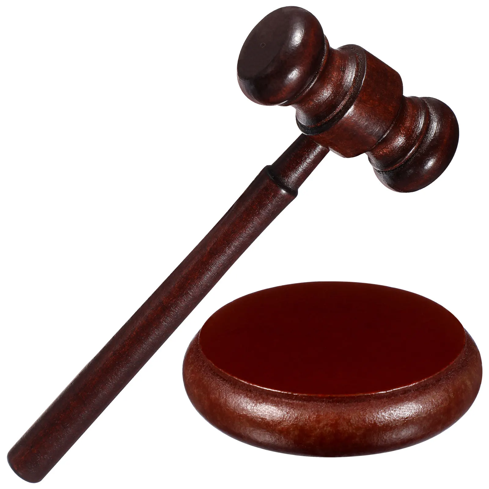 1 Set Wooden Judge Hammer Handcrafted Wood Adjudgement Gavel For Auction Lawyer Sound Hand Tools Kids Plaything Cosplay