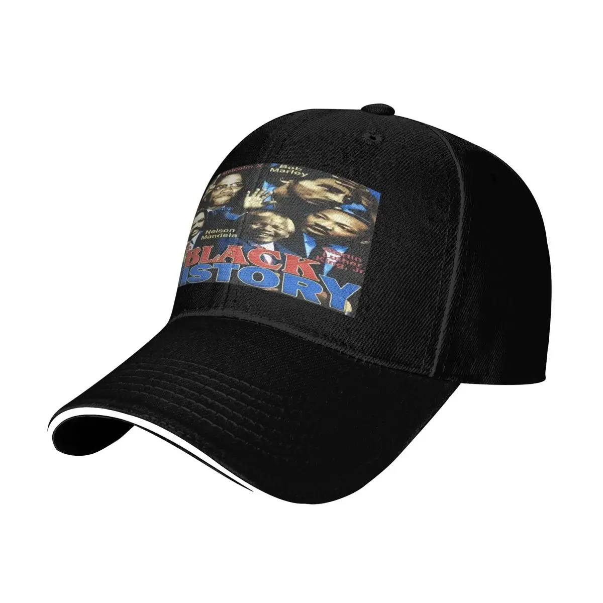 Malcolm X Bob Marley Nelson Mandela Cap Men Men's Cap Sports Caps Baseball Cap Man Man Hat Baseball Cap