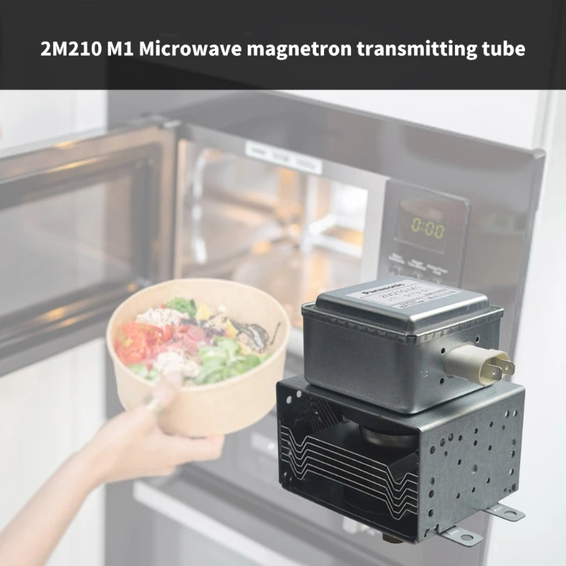 Generador microondas, magnetrón Metal para microondas, emisor microondas 900W, textura Metal adecuado para