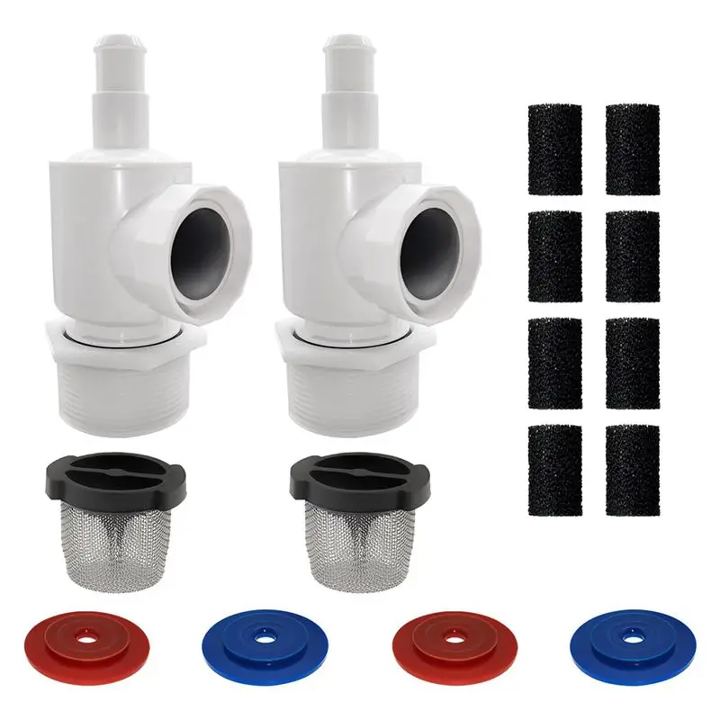 

A67P-9-100-9001 Compatible For Polaris Pool Cleaner Parts, Pool Cleaner Universal Wall Fitting Connector Assembly 9-100-9001