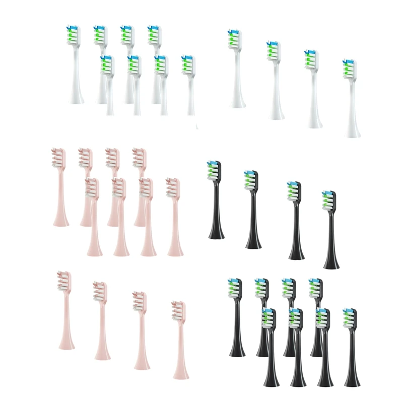 Têtes de brosse à dents électrique de rechange, pour Xiaomi SOOCAS V1bery/X3U bronch/ bery/X5