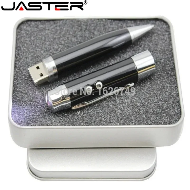 Magic Pen USB flash drive 128GB Mini Metal Custom LOGO Pendrive 64GB 32GB USB 2.0 Gifts Cle USB Pen Drive Over 10pcs Free Logo