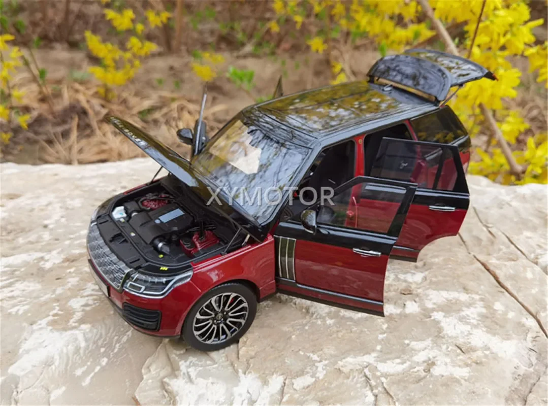 2020 LCD 1/18ชิ้นสำหรับ Land Rover Range SUV สีดำ/ ขาว/ดำ & แดง Diecast โมเดลรถยนต์ของเล่นของขวัญคอลเลกชัน