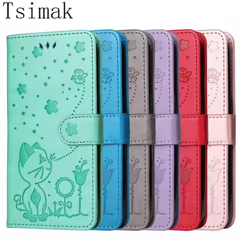 Flip Wallet Case For Samsung Galaxy A12 A13 A14 A15 A22 A32 A52 A52S A72 A23 A53 A73 A24 A34 A54 A25 A35 A55 A04 A05 A05S Cover