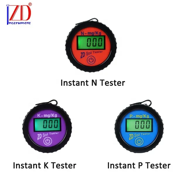 Speedy portable soil NPK tester Fertility sensor 3 in 1 soil tester