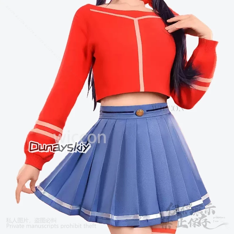 ميتا متا كوسبلاي أنيمي لعبة الرعب MiSide جودة عالية زي شعر مستعار الدعامة فستان للفتيات امرأة الهالوين عيد الميلاد مخصص #2