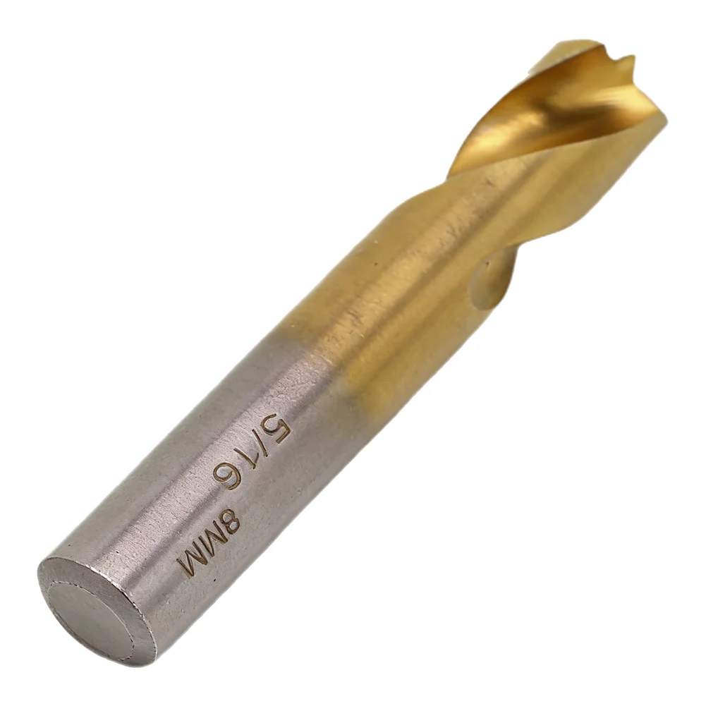 HSS Welding Drill Bit 1pc Spot Weld Cutter with Countersink and Special Flat Shaft for Reliable and Stable Metal Drilling