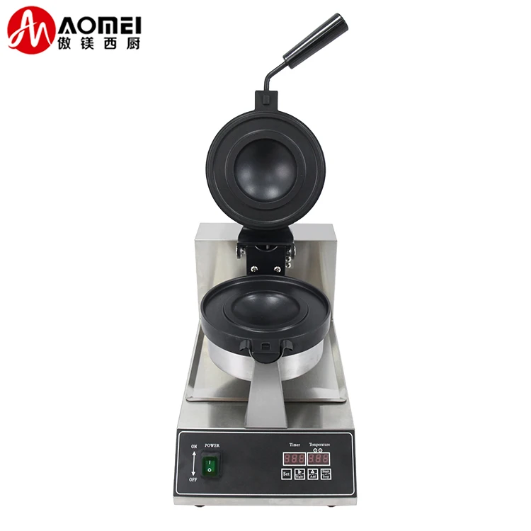 OEM MOLD Manufacturer with CE Commercial Non-stick Flying Saucer Panini Sandwich Press UFO Burgers Machine Waffle Maker