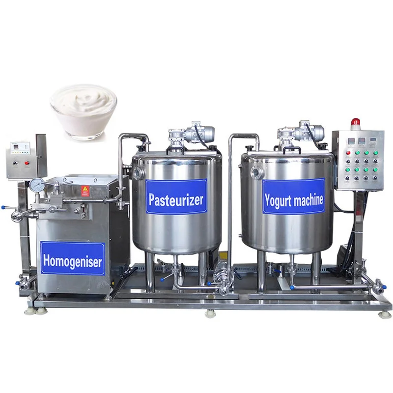 Food Grade Yogurt Production Line Small Scale Automatic Yogurt Making Machine